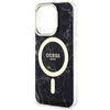 Guess GUHMP14XPCUMAK iPhone 14 Pro Max 6.7&quot; schwarz/schwarz Hardcase Marble MagSafe