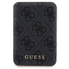 Zestaw Guess GUBPM5P15S4GEMGK iPhone 15 6.1" hardcase + Powerbank 5000mAh MagSafe czarny/black 4G Metal Logo