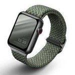 UNIQ pasek Aspen Apple Watch 44/42mm Braided zielony/cypress green