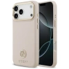Guess Grained Strass Logo MagSafe case for iPhone 17 Pro Max - pink