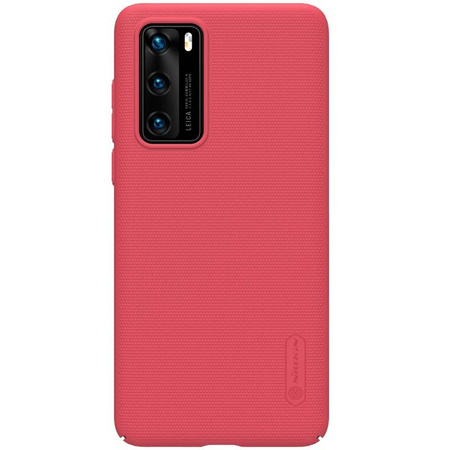 Nillkin Super Frosted Shield - Etui Huawei P40 (Bright Red)