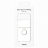 Samsung Clear Cover TPU Gel Case Flower Cover für Samsung Galaxy Z Flip4 transparent (EF-OF721CTEGWW)