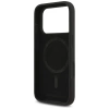 Karl Lagerfeld Silikon Karl&amp;Choupette Ring MagSafe Case für iPhone 17 Pro Max - Schwarz