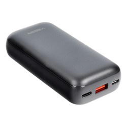 Bateria zewnętrzna (Powerbank) VEGER S10 - 10 000mAh LCD Quick Charge PD 20W czarny (W1135)