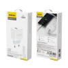 Dudao A20EU USB-A 18W Wandladegerät – Weiß + USB-A – USB-C-Kabel