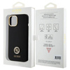 Oryginalne Etui APPLE IPHONE 15 Guess Hardcase Silicone Logo Strass 4G (GUHCP15SM4DGPK) czarne