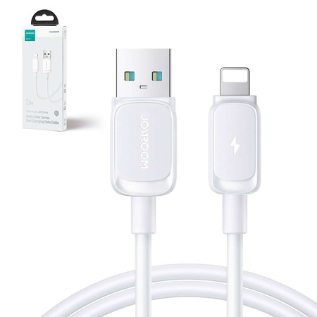 Lightning - USB 2.4A cable 1.2m Joyroom S-AL012A14 - white