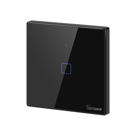 Sonoff T3EU1C-TX touch Wi-Fi wireless wall smart switches RF 433 MHz schwarz (IM190314018)