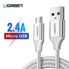 UGREEN micro USB Cable QC 3.0 2.4A 2m (White)