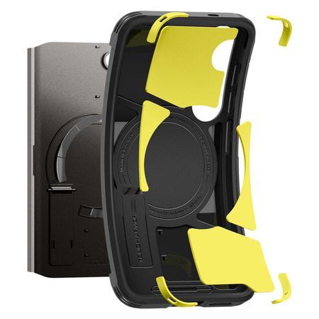 Spigen nakładka Tough Armor MagSafe do Samsung Galaxy S25+ Czarna