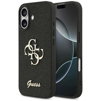 Guess 4G Strap 4G Classic Logo Hülle für iPhone 17 - Schwarz
