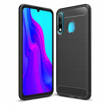 Futerał CARBON do HUAWEI P30 Lite czarny