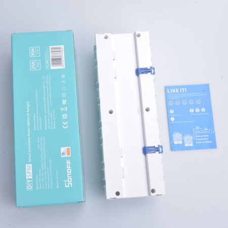 Sonoff SPM-4Relay stapelbarer Leistungsmesser