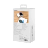 Baseus Comet Series powerbank with display 10000mAh 22.5W - white + USB-A - USB-C 0.3m cable - white