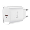 HOCO ładowarka sieciowa Typ C PD 20W Fast Charge Smart Charging N14 biała