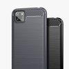 Carbon Case elastyczne etui pokrowiec Huawei Y5p czarny