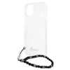 Guess nakładka do iPhone 13 6,1" GUHCP13MKPSBK przeźroczysta hard case Black Pearl