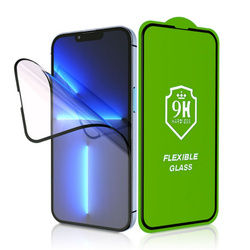 Szkło hybrydowe Bestsuit Flexible 5D Full Glue do iPhone 16 Pro Max czarny