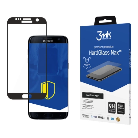 Szkło hartowane 3MK HARD GLASS MAX SAMSUNG S7 EDGE czarne