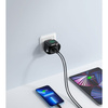 VEGER ładowarka sieciowa USB + Typ C + ładowarka kompatybilna z Apple Watch PD 25W W002E biała