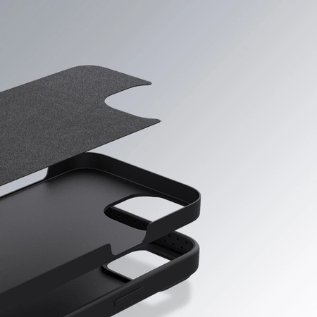 Nillkin CamShield Silky Silicone Case iPhone 14 case cover with camera cover blue