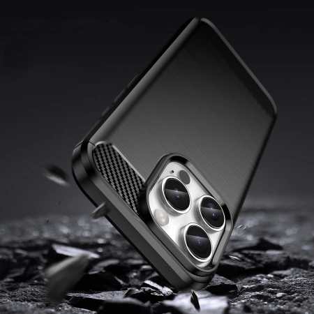 Carbon Case for iPhone 16 Pro - Black