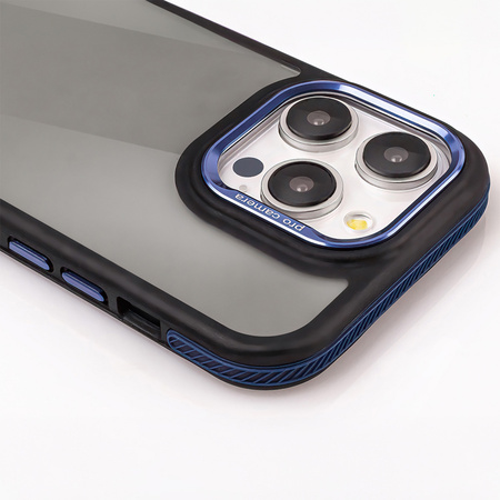 Nakładka Crystal Black do Samsung Galaxy M15 5G niebieska