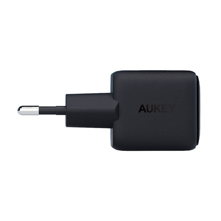 Ładowarka sieciowa Aukey PA-B1L,USB-C, 30W  (czarna)