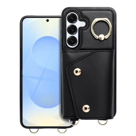 Futerał portfel WONDER dla SAMSUNG A36 5G czarny