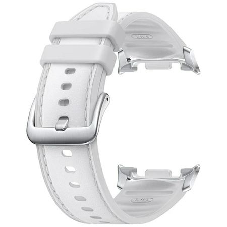 Pasek Samsung Hybrid do Galaxy Watch8    Classic (S/M/L) biały