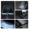 Dudao L3F 2in1 Kabel 100W 1,2m 2 x USB-C - Schwarz
