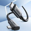 Ugreen abgewinkeltes Kabel USB Type C - USB Type C zum Laden 60W / Datenübertragung mit VR-Brillen-Unterstützung (z.B. Oculus Quest 2) 5m schwarz (US551)