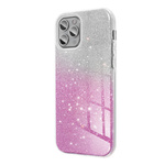 Futerał SHINING do SAMSUNG Galaxy A35 5G transparent/róż