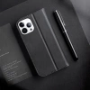 Dux Ducis Hivo echt Leder booktype case schutzhülle aufklappbare hülle für iPhone 14 Pro Max braun