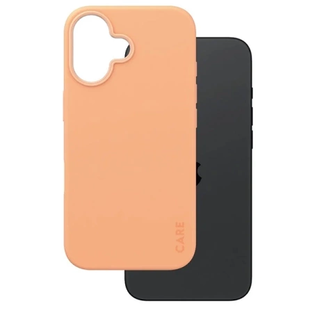CARE by PanzerGlass Fashion Case iPhone 16 6,1" pfirsich/pfirsich MagSafe 1389