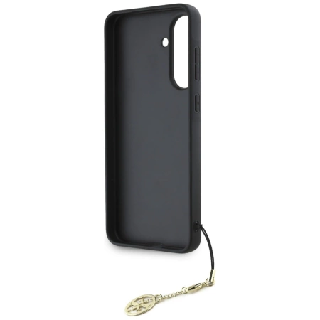 Etui Guess 4G Charms Collection na Samsung Galaxy A56 - brązowe
