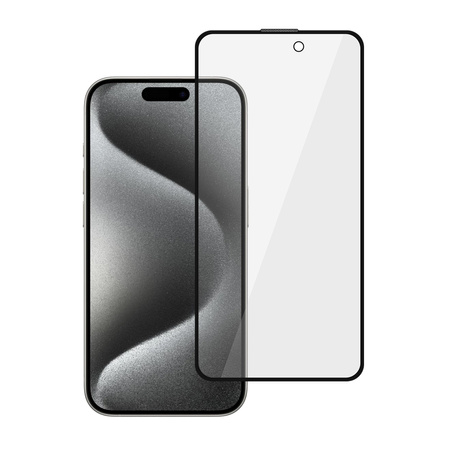 Hartowane szkło Tel Protect 10X Privacy Titanium do Iphone 16 Pro (koperta)