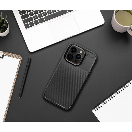Futerał CARBON PREMIUM do IPHONE 13 Pro Max czarny