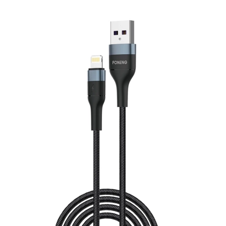FONENG Kabel X51 Lightning 3A 2M schwarz