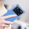 Outer Space Case for Xiaomi Poco M4 Pro cover with a flexible frame blue