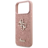 Guess Fixed Glitter Big 4G Case for iPhone 17 Pro Max - Pink