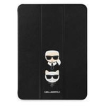 Karl Lagerfeld KLFC12OKCK iPad 12.9" Pro 2021 Book Cover czarny/black Saffiano Karl &Choupette