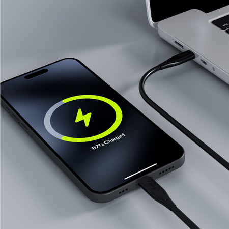 Allity kabel AUC-02 USB-C - USB-C 1,0 m 60W czarny