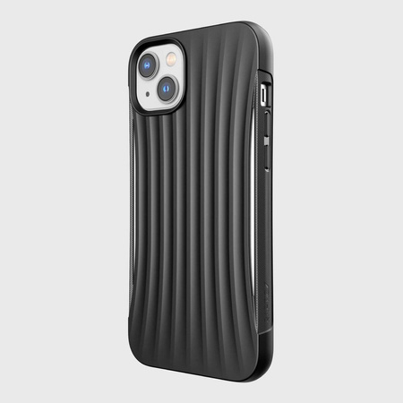Raptic X-Doria Clutch Case iPhone 14 Plus Rückseite schwarz