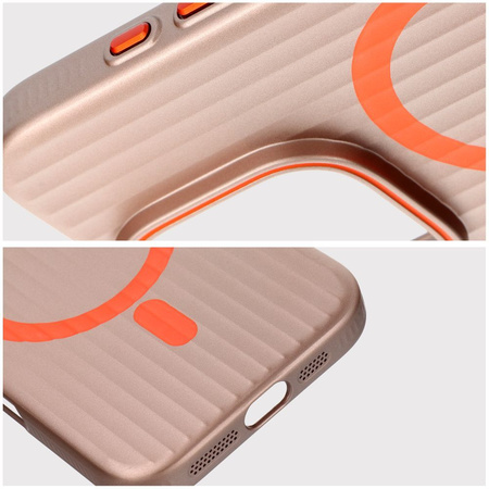 Futerał SIMPLY kompatybilny z MagSafe do IPHONE 14 Pro tytan pustynny