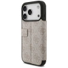 Etui Guess Book 4G Metal Logo na iPhone 17 Pro - różowe