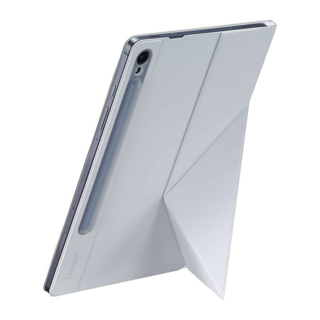 Etui z klapką i podstawką do Samsung Galaxy Tab S9 Smart Book Cover - białe