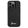 Guess nakładka do iPhone 14 Pro Max 6,7" GUHCP14XPSFDGSK HC SEQUIN SCRIPT METAL czarna
