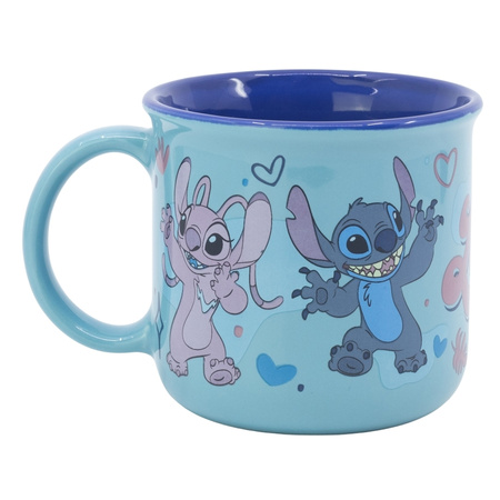 Disney Stitch - Kubek ceramiczny w pudełku prezentowym z kolekcji Stitch & Angel 355 ml