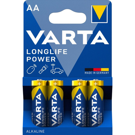 VARTA bateria alkaliczna R6 (AA) Longlife Power 4 szt